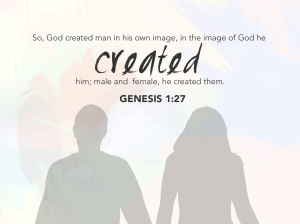 In the image of God he created them...